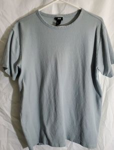 Textured Piqué Top in Light Turquoise